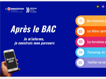 Après le bac : toutes les infos sur le site choisirmonmetier-paysdelaloire.fr