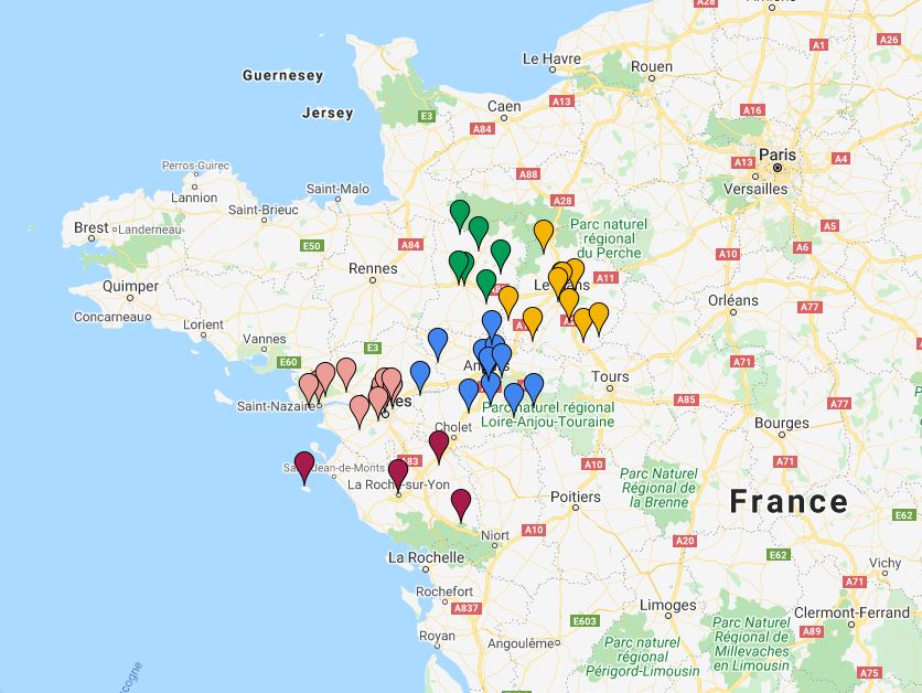 Découvrez la carte interactive des Actions Jobs d'été 2020 en Pays de la Loire !