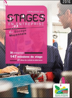 Catalogue des stages en entreprise du bocage mayennais