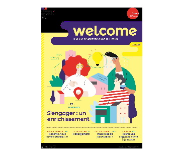 Welcome : le magazine du CROUS – Numéro #3 sur l'engagement et les jobs