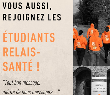 Le job d'Etudiant Relais-Santé pour la rentrée 2021