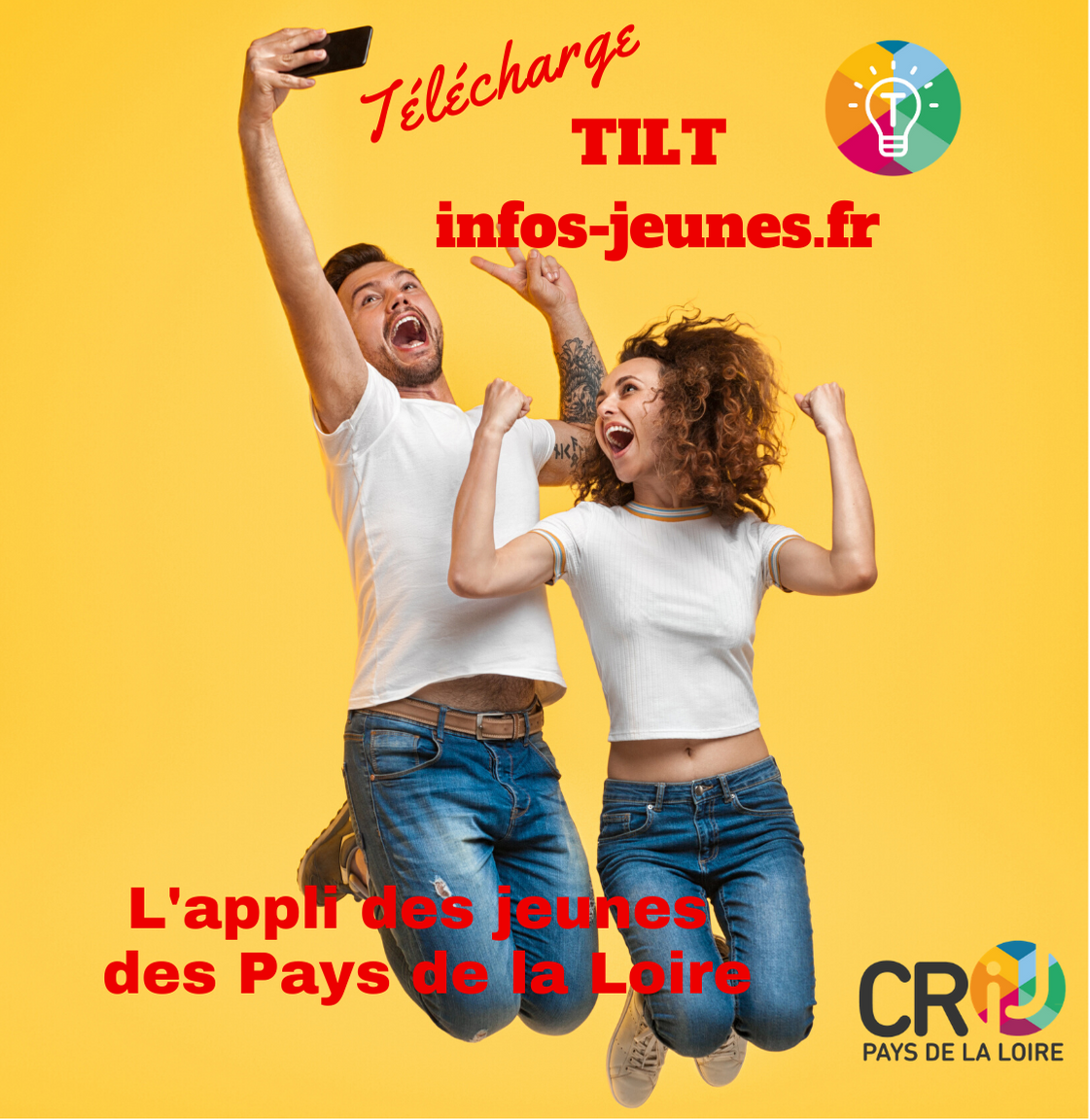 Découvrez l'application TILT infos-jeunes.fr !