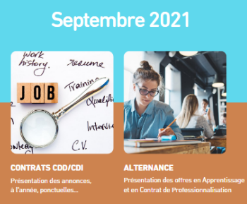 Un job à la rentrée de septembre