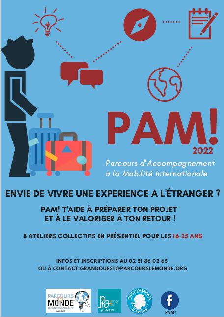 Parcours d'Accompagnement à la Mobilité Internationale – Ateliers 2022 : programme
