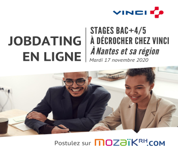Vinci recrute ses futurs stagiaires à Nantes
