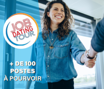 Jobdating Tour : plus de 100 offres disponibles